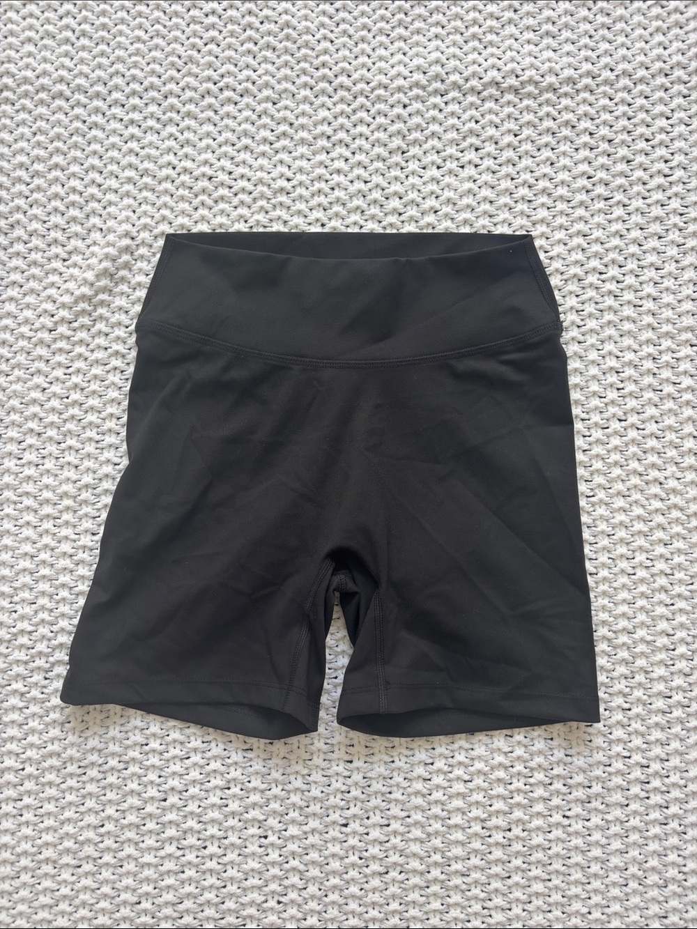 True Tone High-Waist Black Women’s Bike Active Shorts NWT Size S